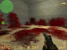 A lot of blood