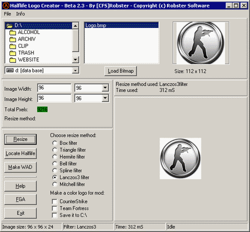 Half-Life Logo Creator