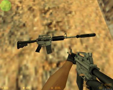 Black Solid M4A1