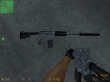 Colt M4A1 - Winter Camo